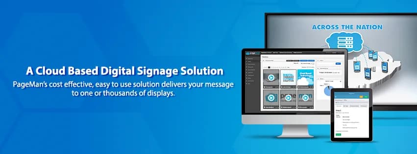 PageMan Digital Signage Software in Paarl CBD