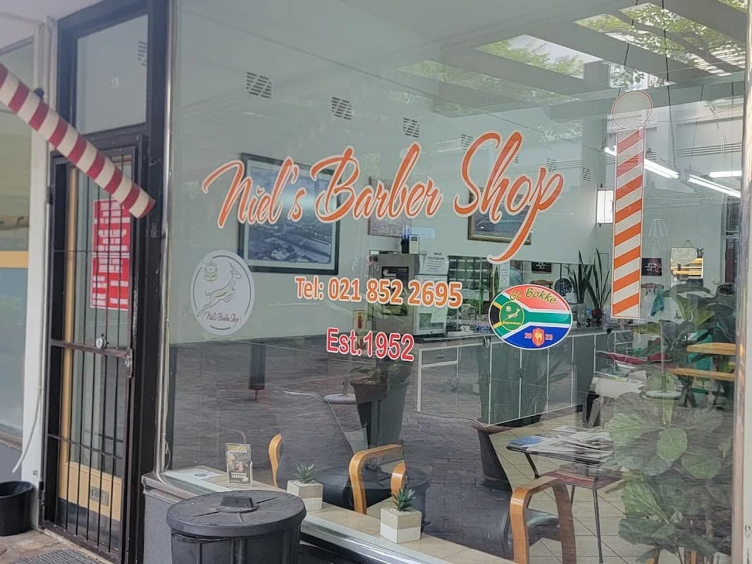 Niel's Barber Shop in Gordon's Bay