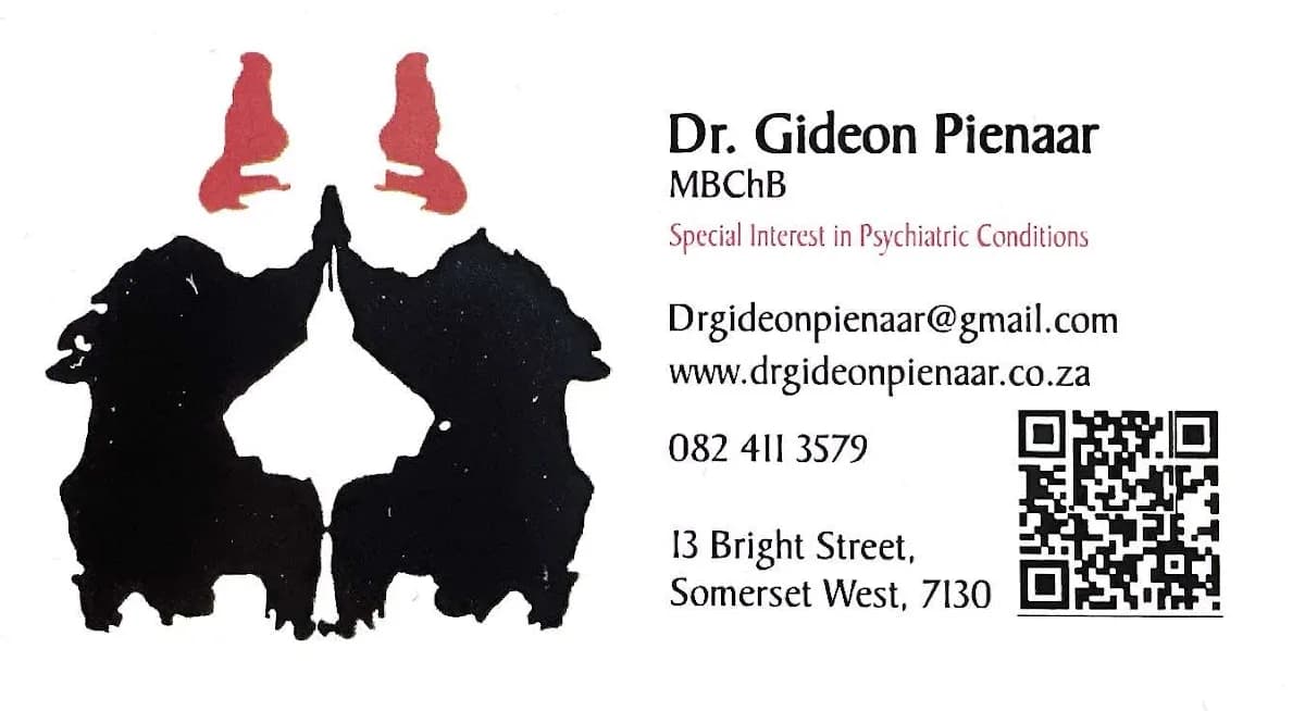 Dr Gideon Pienaar in Somerset West CBD