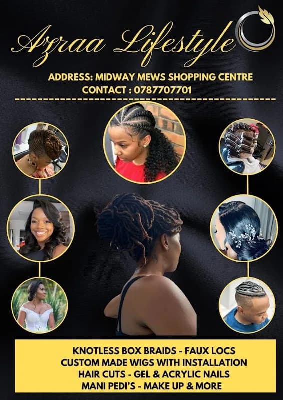 Azraa Lifestyle Unisex Beauty Salon and Fashion Boutique in Midrand