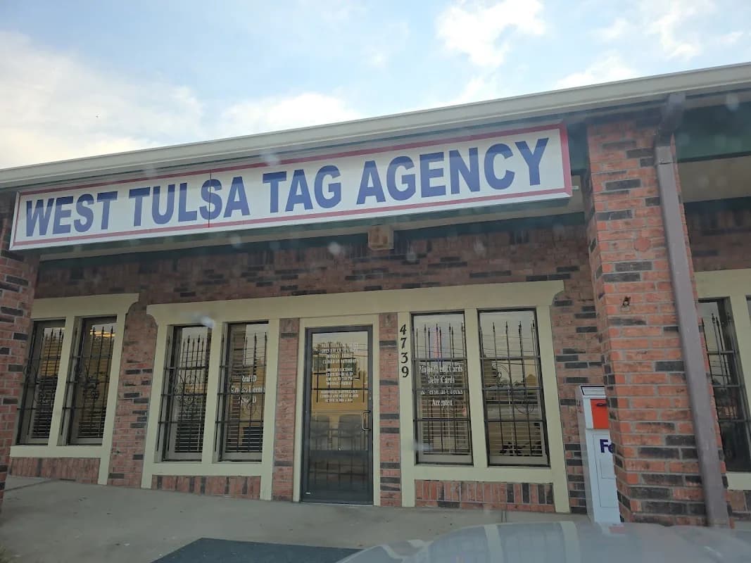 West Tulsa Tag Agency in South Tulsa / Tulsa Hills