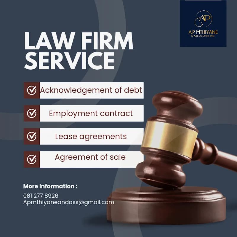 A.P Mthiyane and Associates in Empangeni