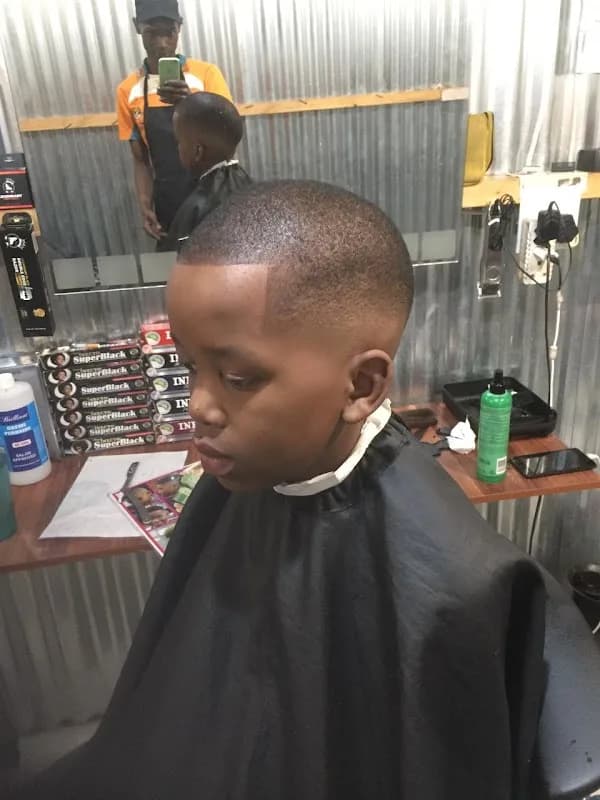 The Afro barbershop in Dobsonville