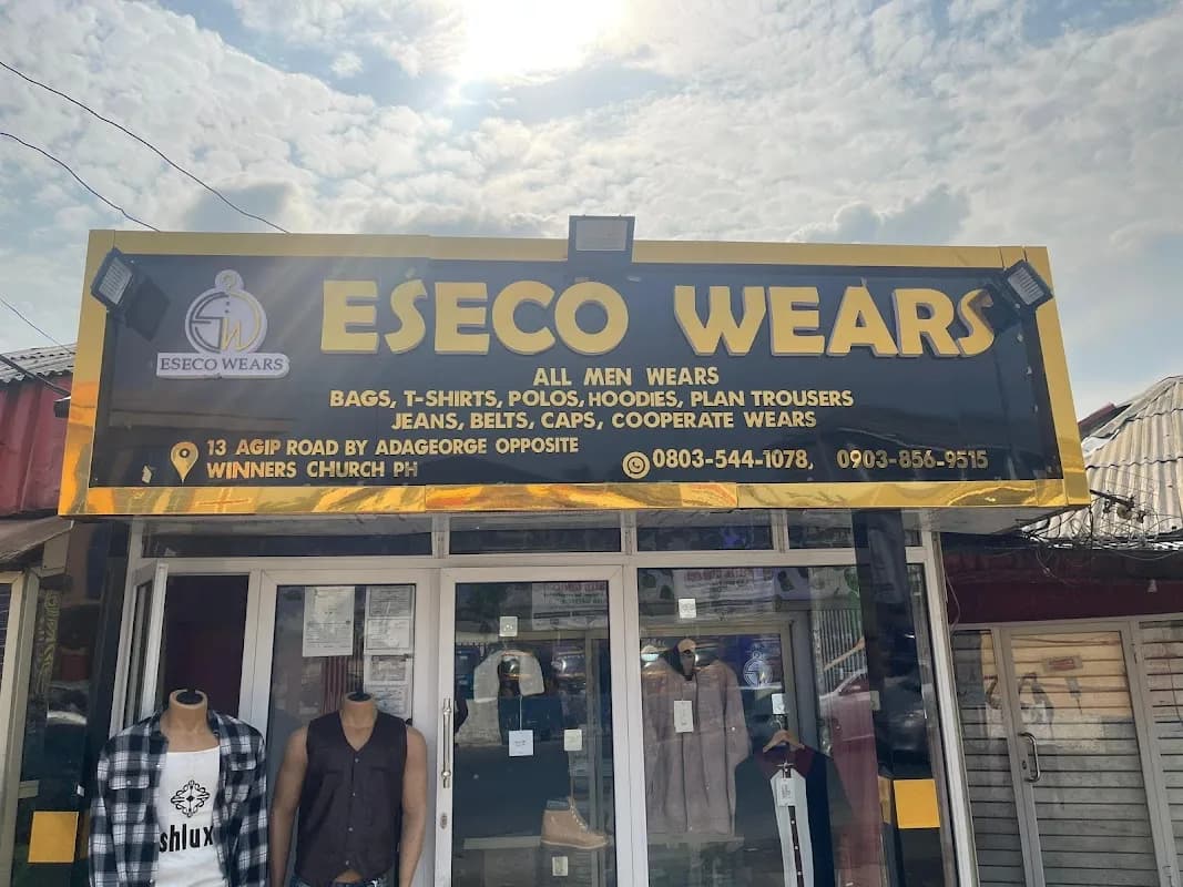 ESECO WEARS in AGIP Estate