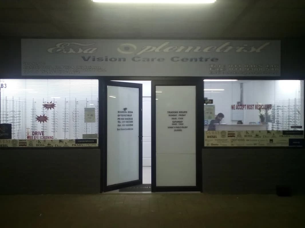 Essa Optometrist Diepkloof soweto in Soweto