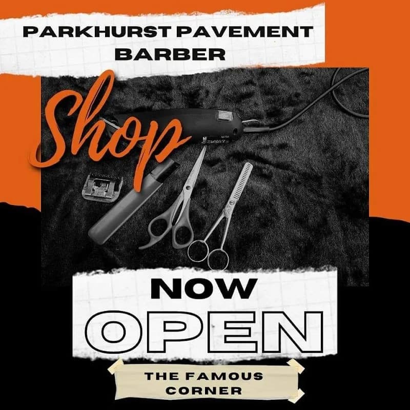 Parkhurst Pavement Barbershop in Diepkloof