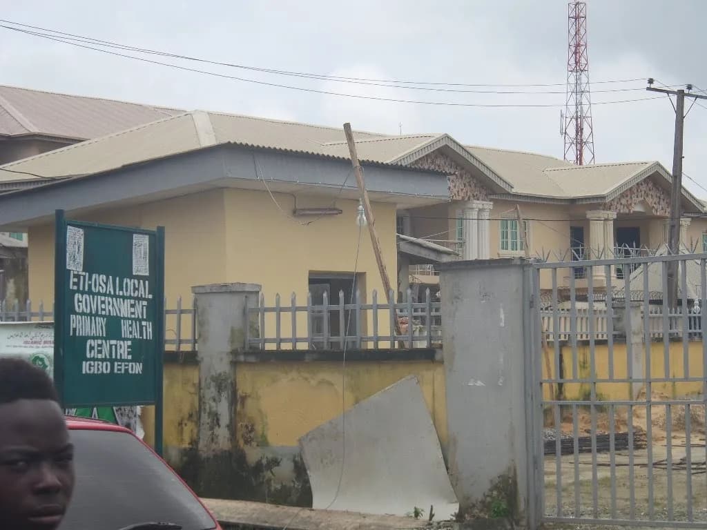 Eti - Osa Local Government Primary Health Centre - Igbo Efon in Igbo Efon