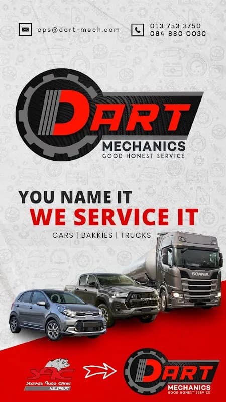 Dart Mechanics in Nelspruit CBD