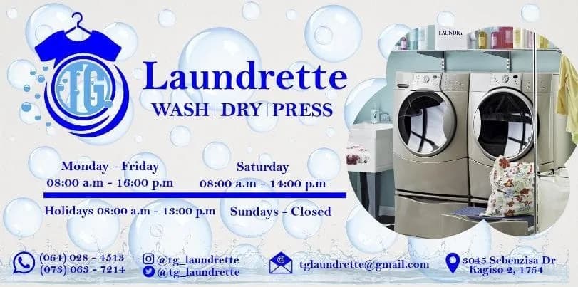 TG Laundrette in West Rand