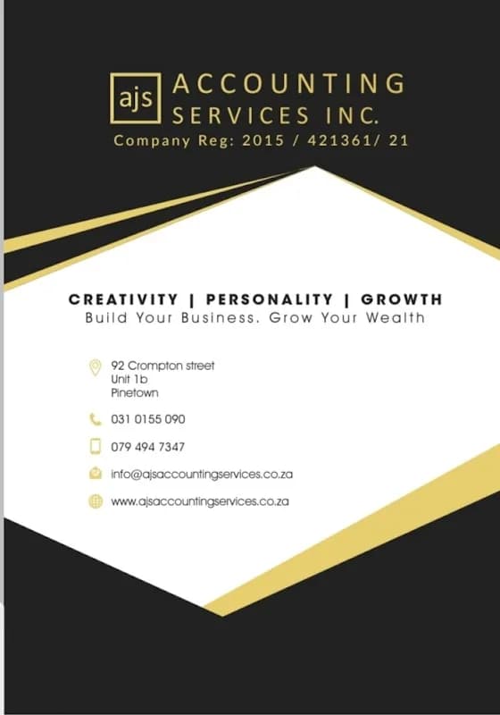 AJS Accounting Services INC in Pinetown