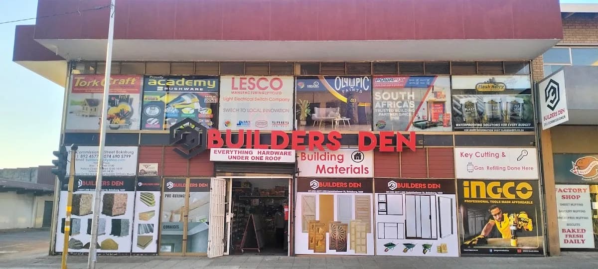 Builders Den in Boksburg CBD