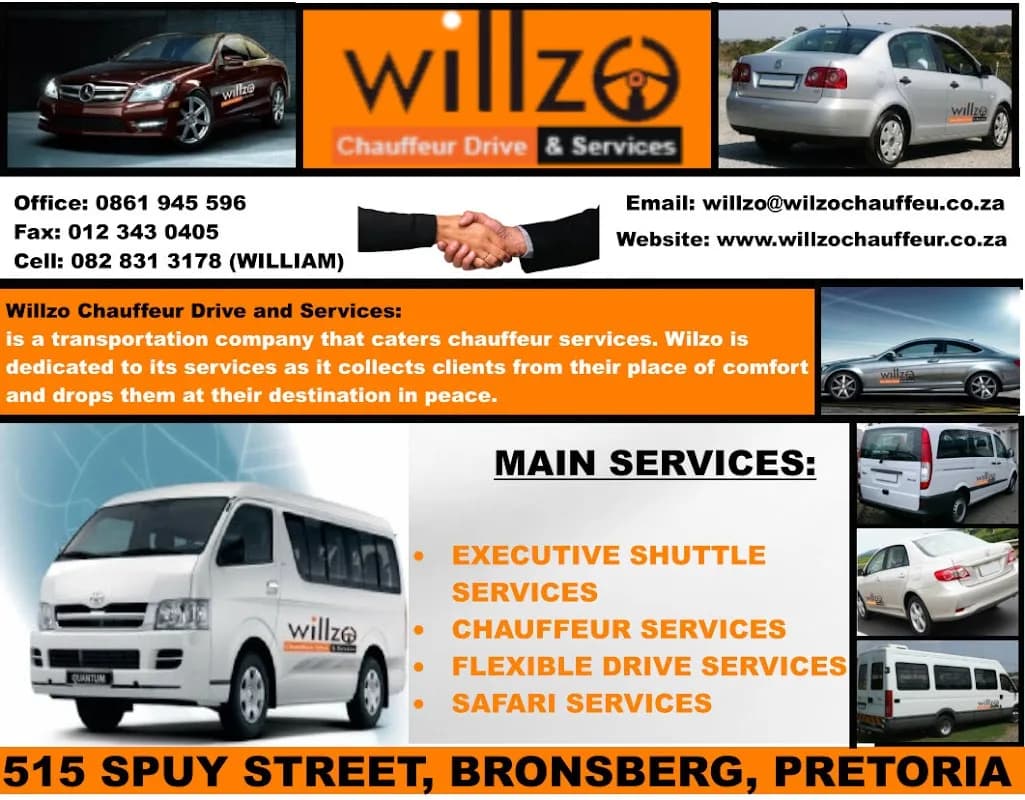 Willzo Chauffeur Drive in Sunnyside