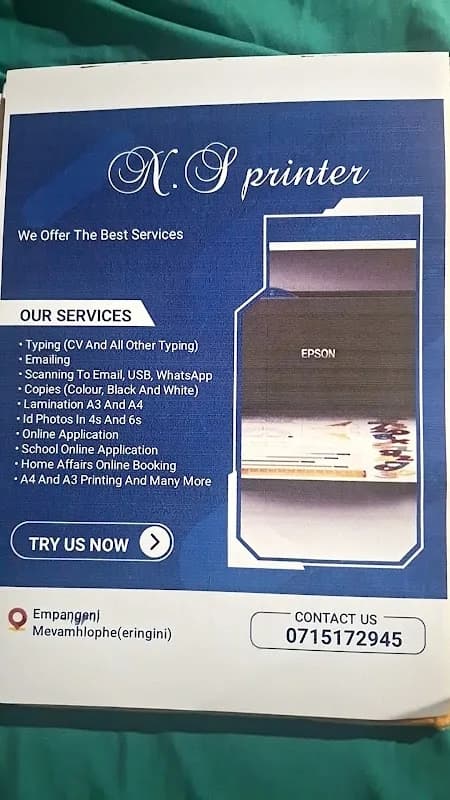 N.S. Printers(Mr Magic) in Empangeni