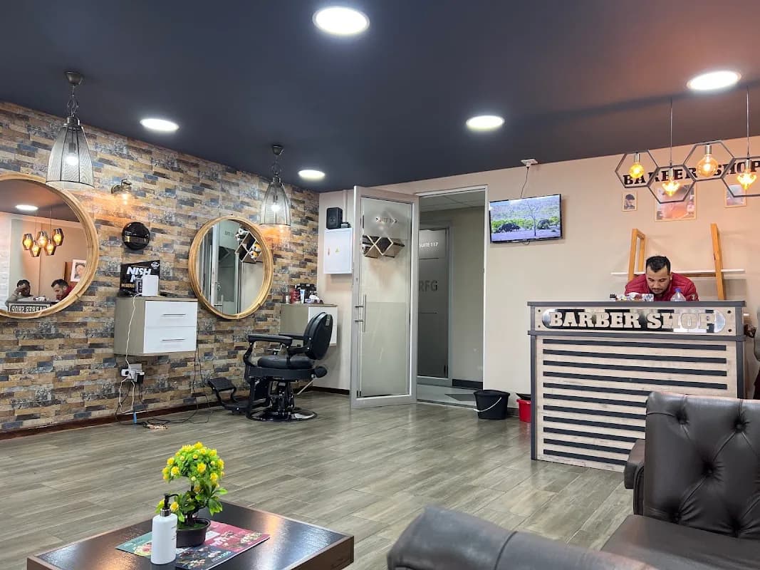 Excellent barber shop in Bryanston