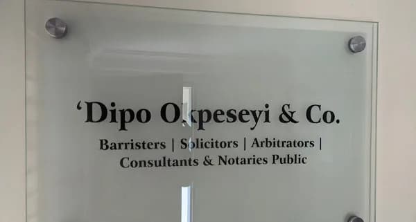 'Dipo Okpeseyi & Co. in Ikoyi