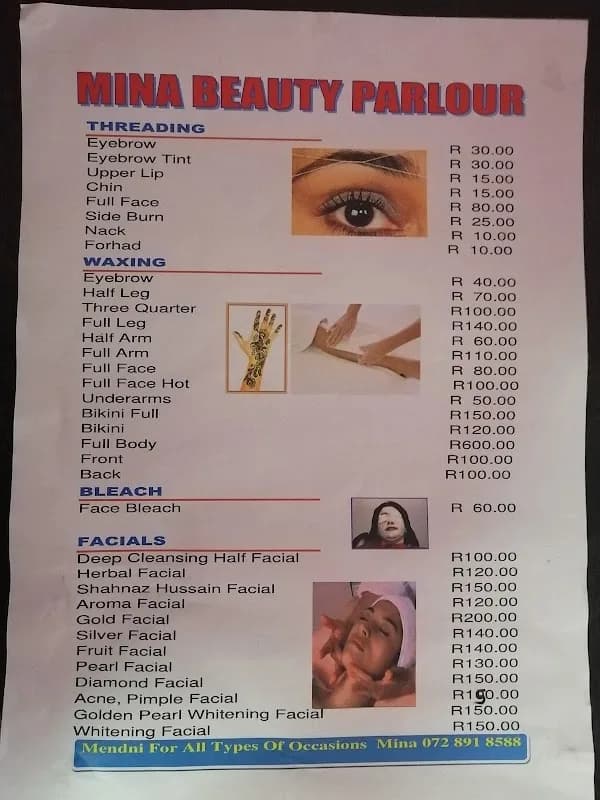 Mina Beauty Parlour in Newtown
