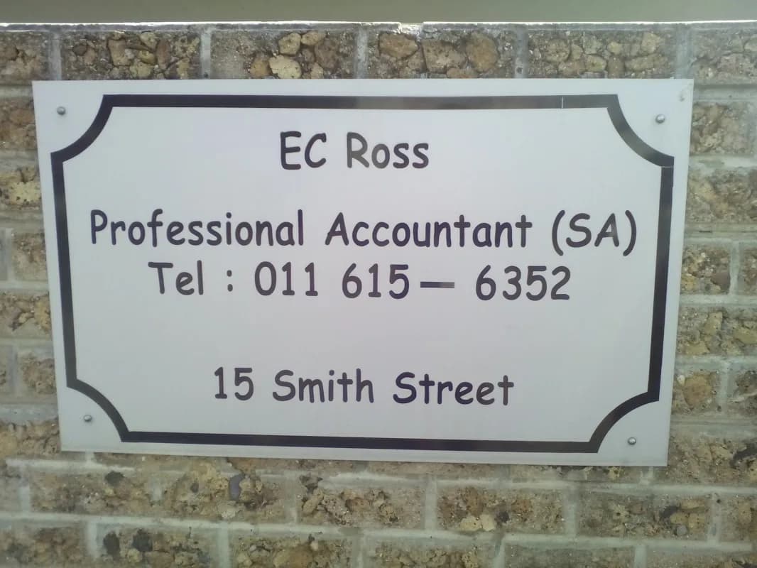 EC Ross Professional Accoutant (SA) in Alberton