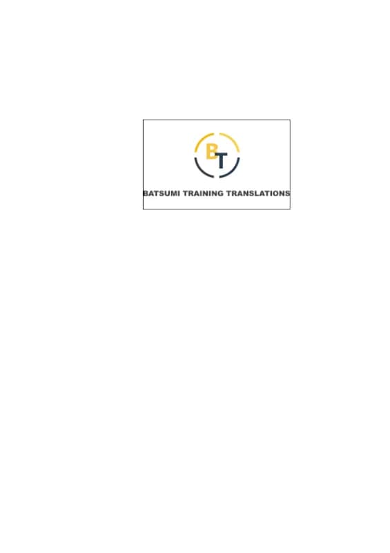 BATSUMI TRAINING TRANSLATIONS in Pimville