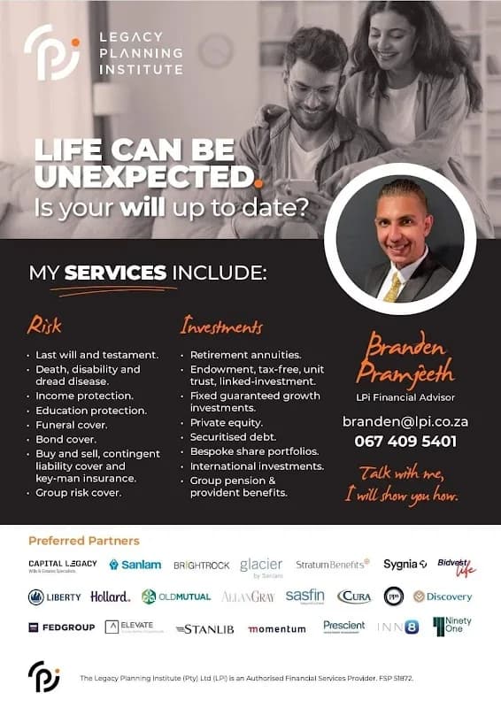 Legacy Planning and Financial Solutions in Ruimsig