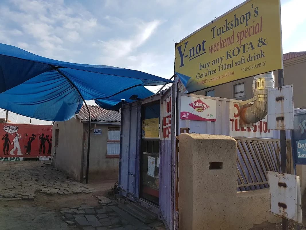 Y Not Tuckshop in Pimville