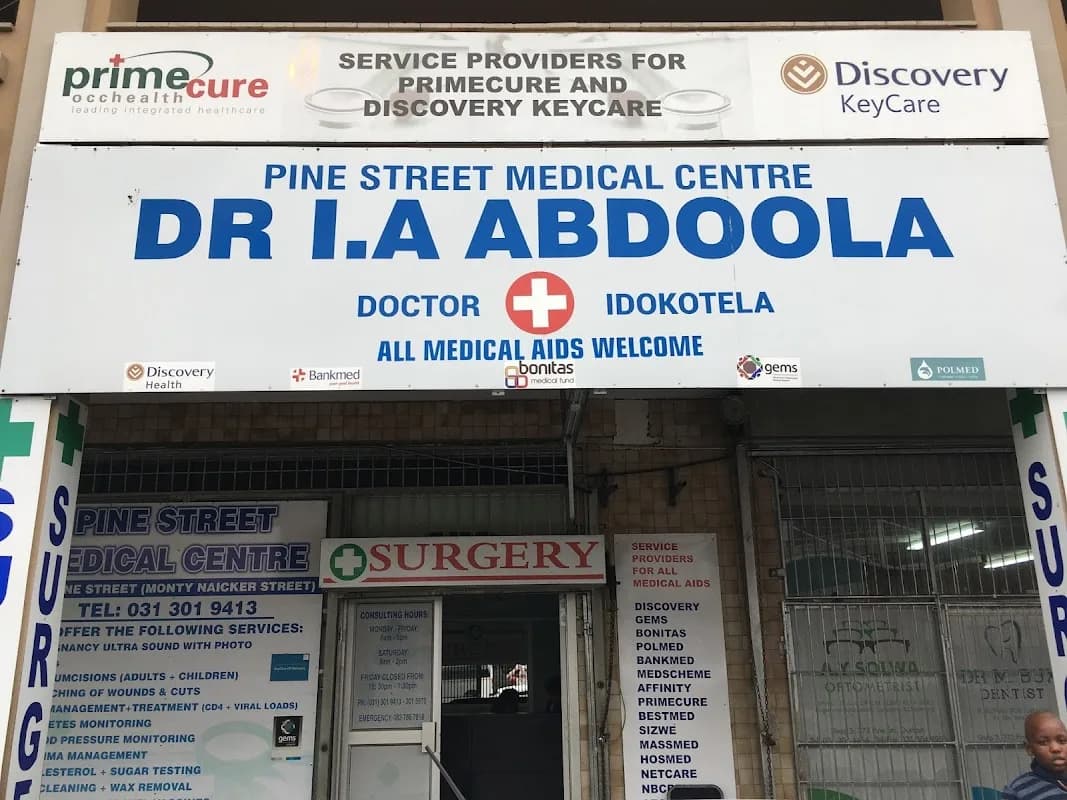 PINE STREET MEDICAL CENTRE in Durban CBD