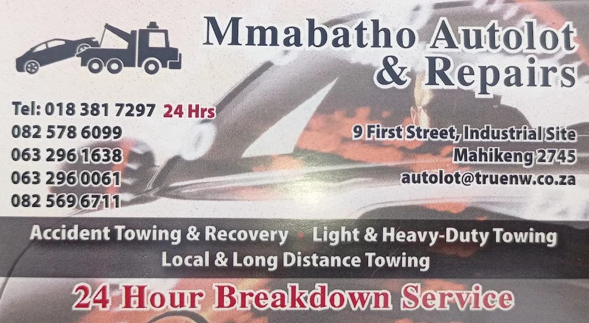 Mmabatho Autolot & Repairs and 24 hour Towing Services in Mmabatho