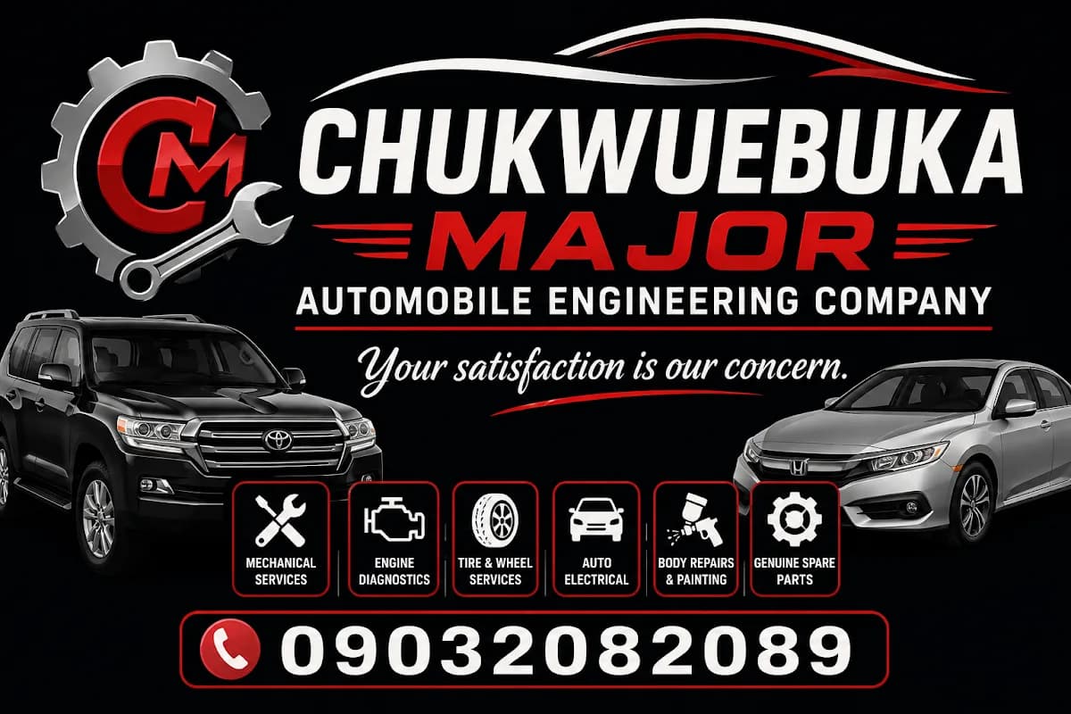 Chukwuebuka Major Automobile engineering in Kugbo