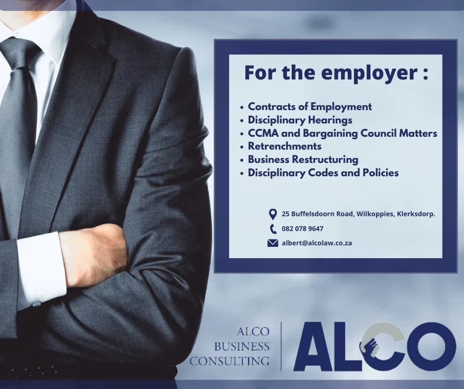 ALCO Business Consulting in Flamwood