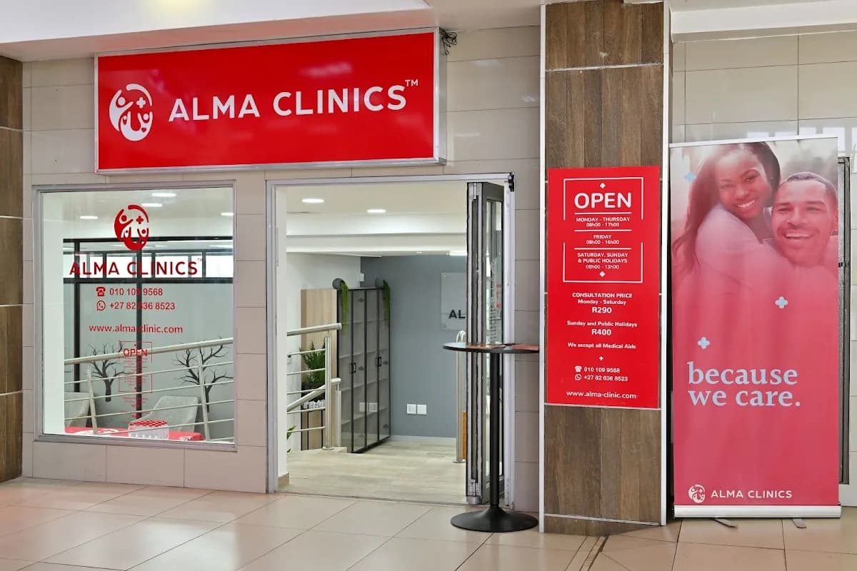 Alma Clinics Park Station in Braamfontein