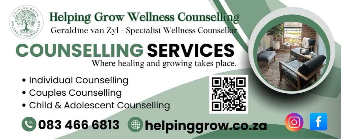 Helping Grow Wellness Counselling in Kempton Park