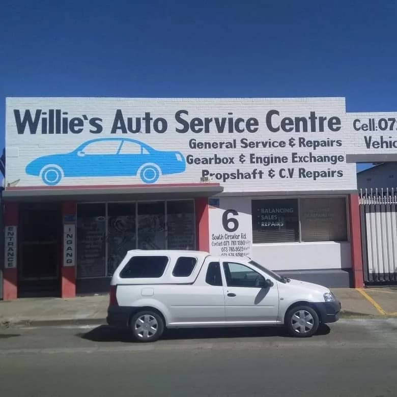 Willie's Auto Service Centre in Diamond Pavilion