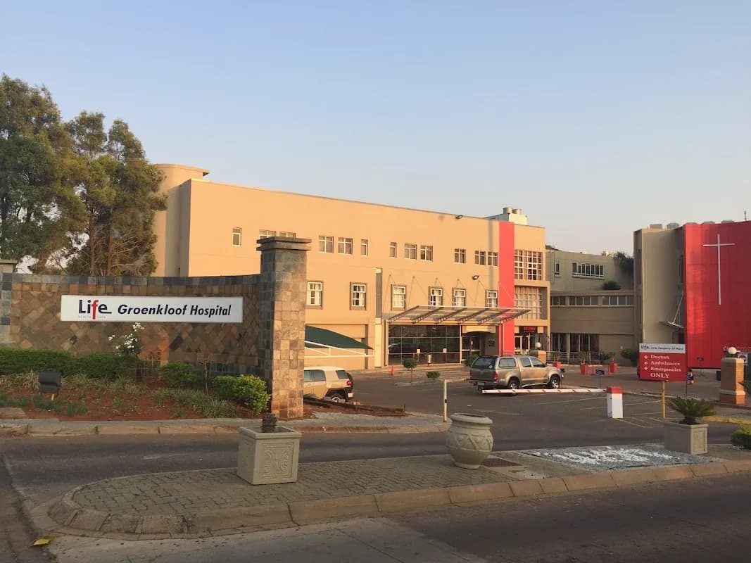 Life Groenkloof Hospital in Arcadia