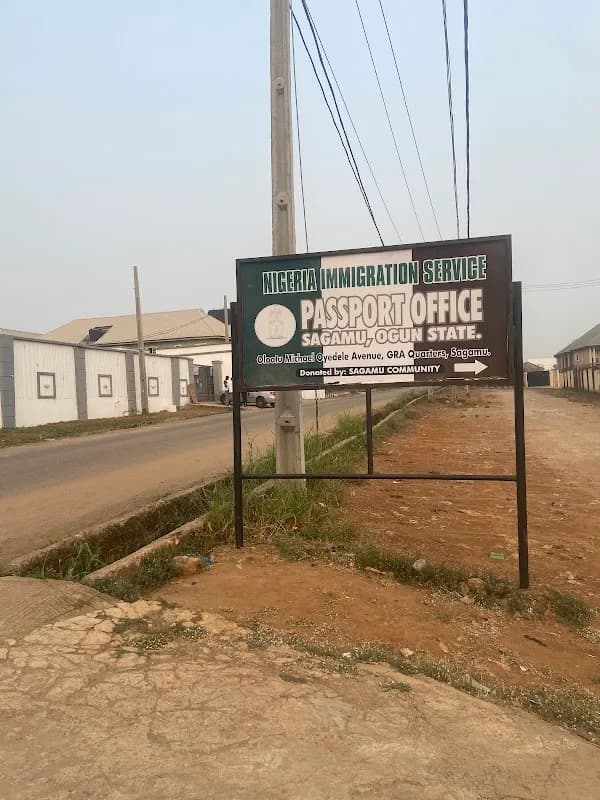 Nigeria Immigration Service Sagamu Passport Office in Central