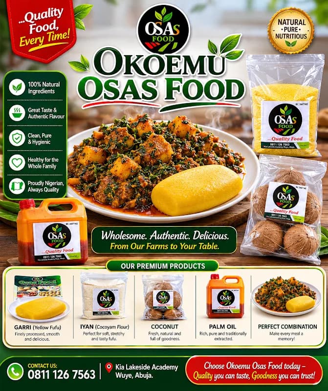 okoemu osas food in Dakibiyu