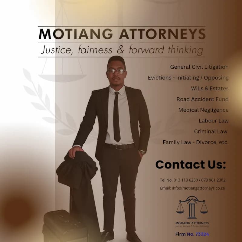 Motiang Attorneys in Aerorand