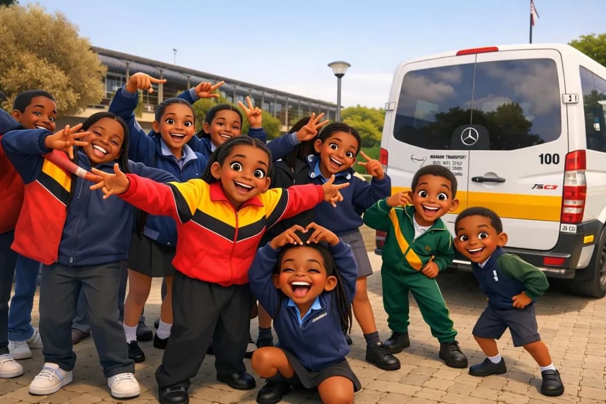 Mamma Scholar and Organised Transport in Flora Park