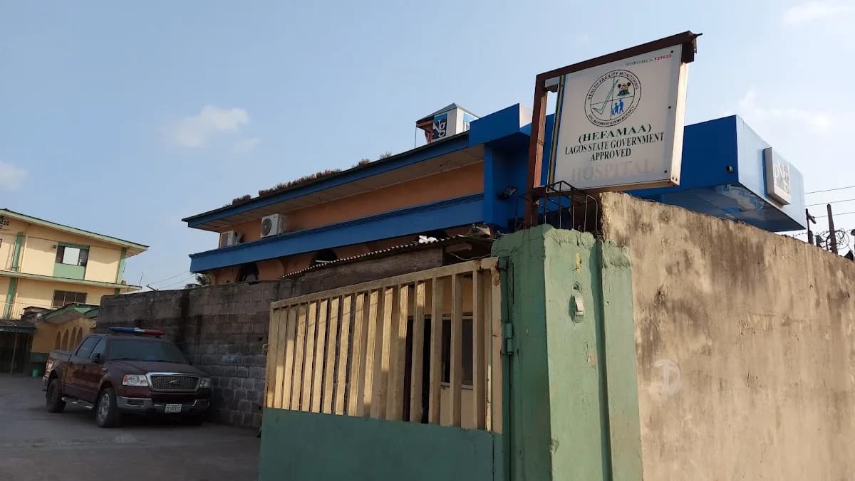 City of salvation hospital in Egbeda