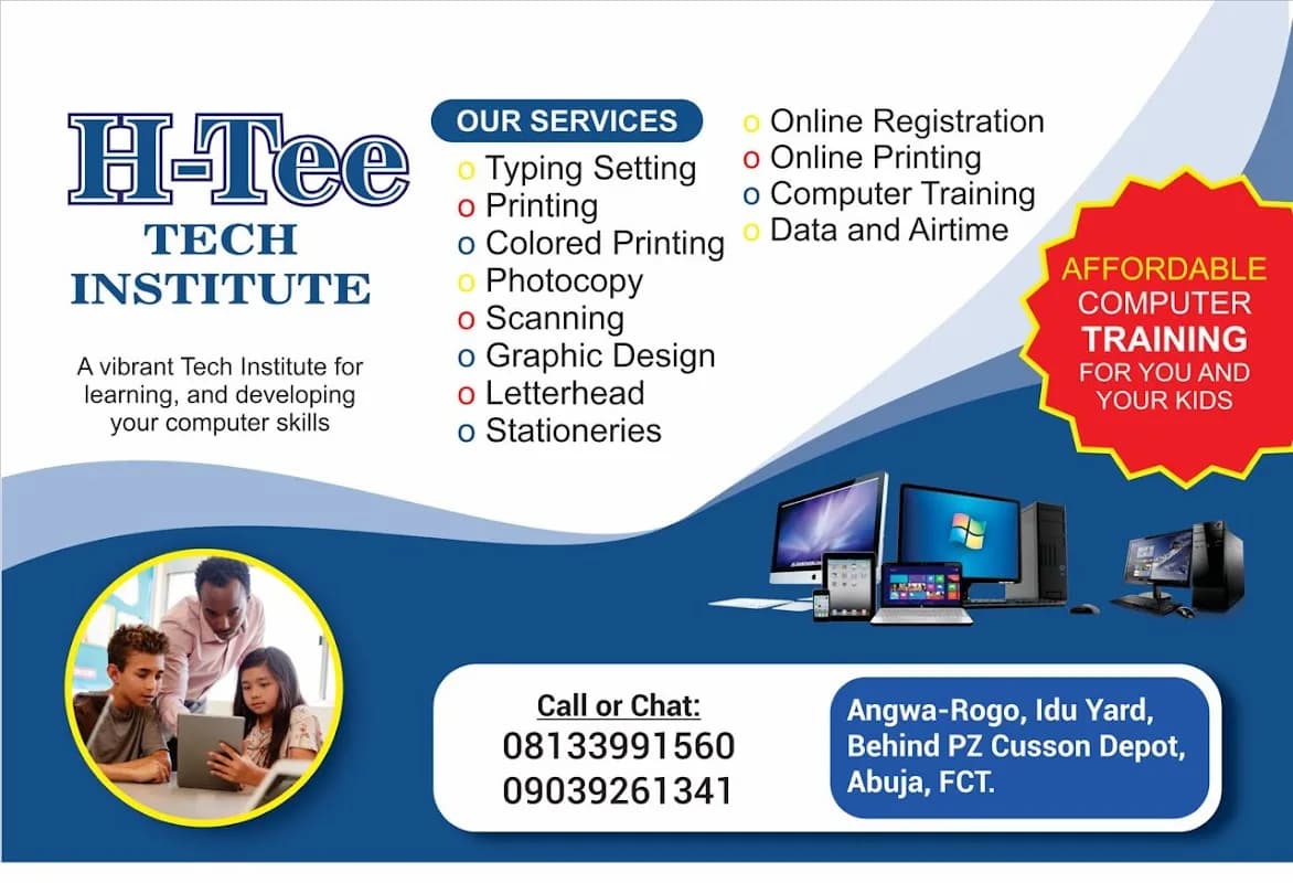 H-TEE TECH INSTITUTE in Idu