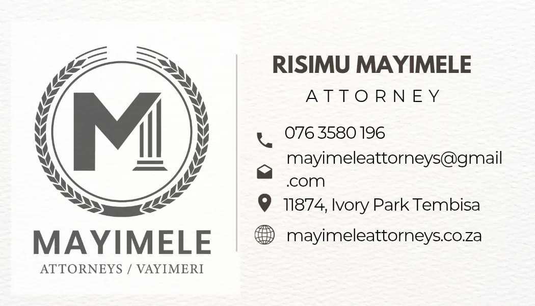 MAYIMELE ATTORNEYS in Esther Park
