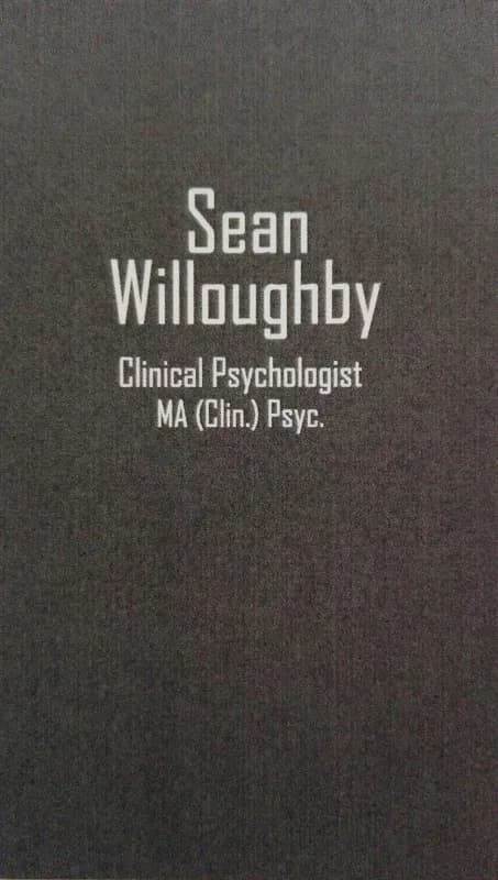 Sean Willoughby Clinical Psychologist in Strand