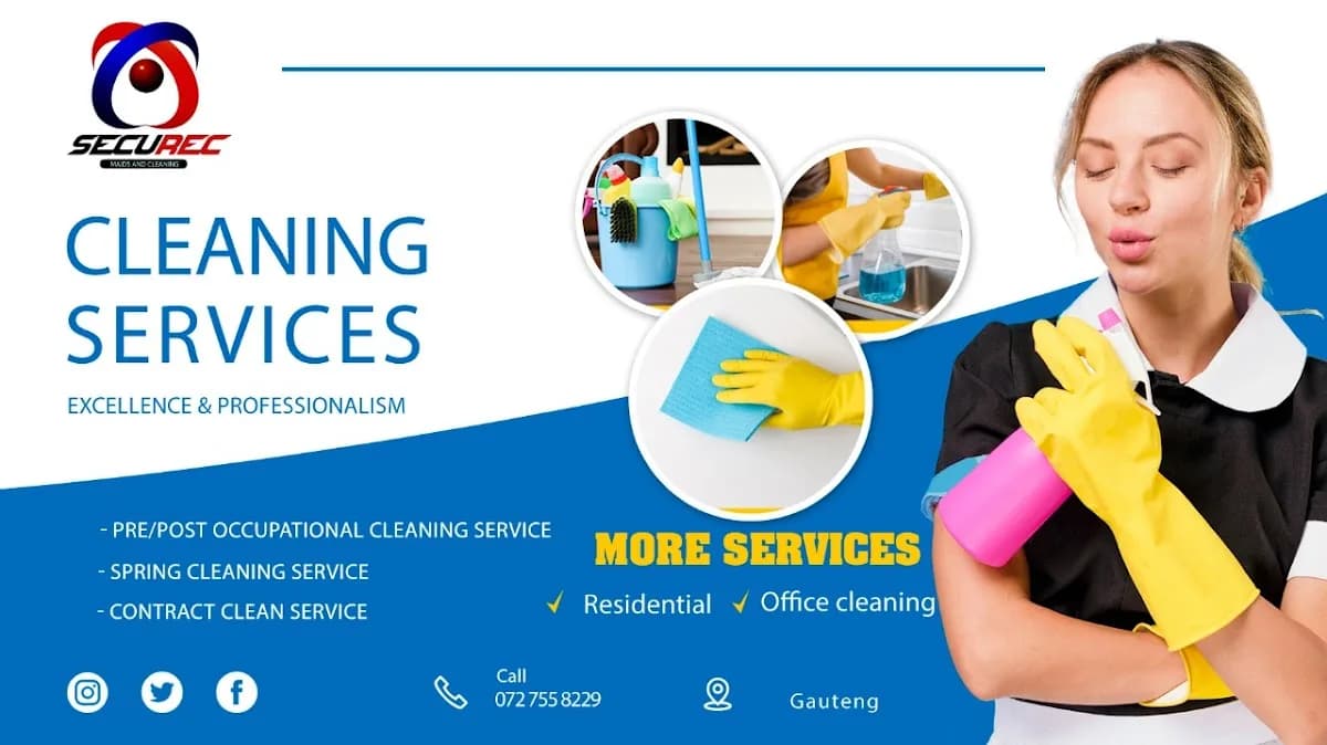 Securec Cleaning Services in Woodmead