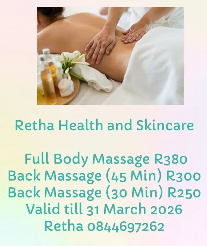 Retha Health and Skincare in Parow