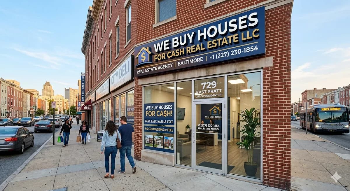 We Buy Houses For Cash Real Estate LLC in Downtown / Inner Harbor