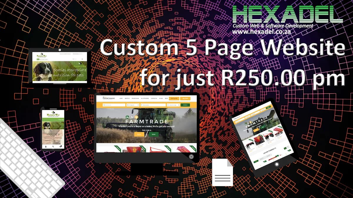 Hexadel Custom Web and Software Development in Baillie Park