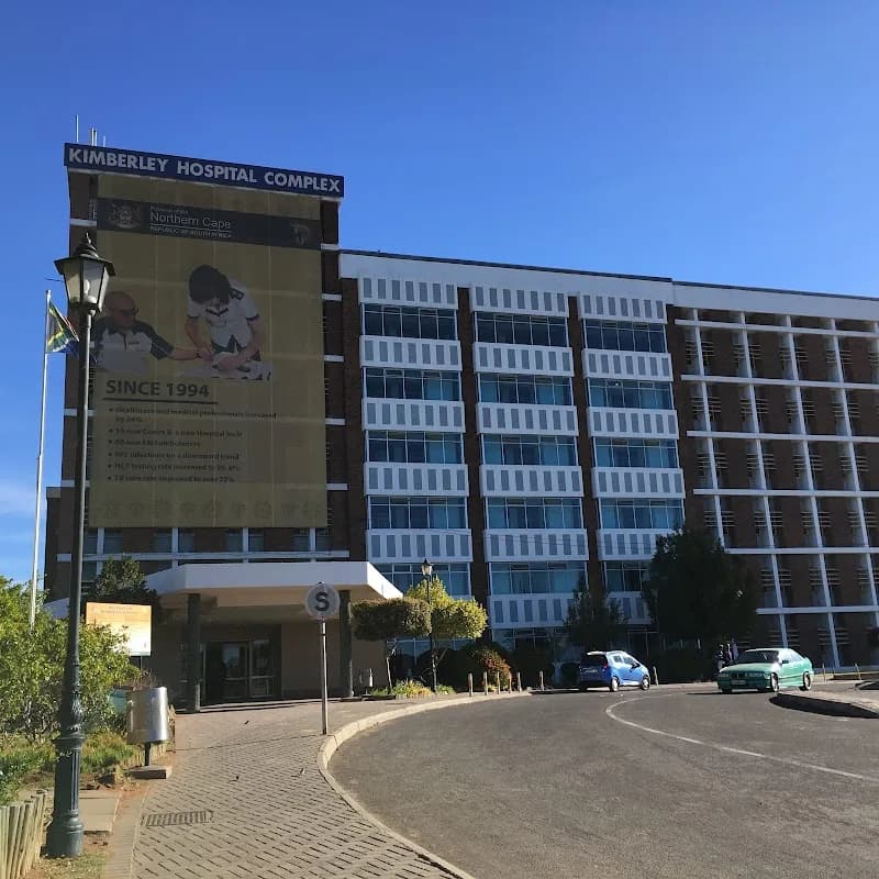 Kimberley Provincial Hospital in Kimberley CBD