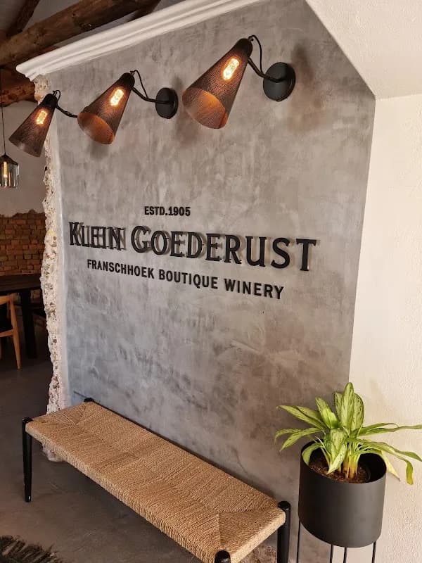 Klein Goederust Wine Farm in La Motte