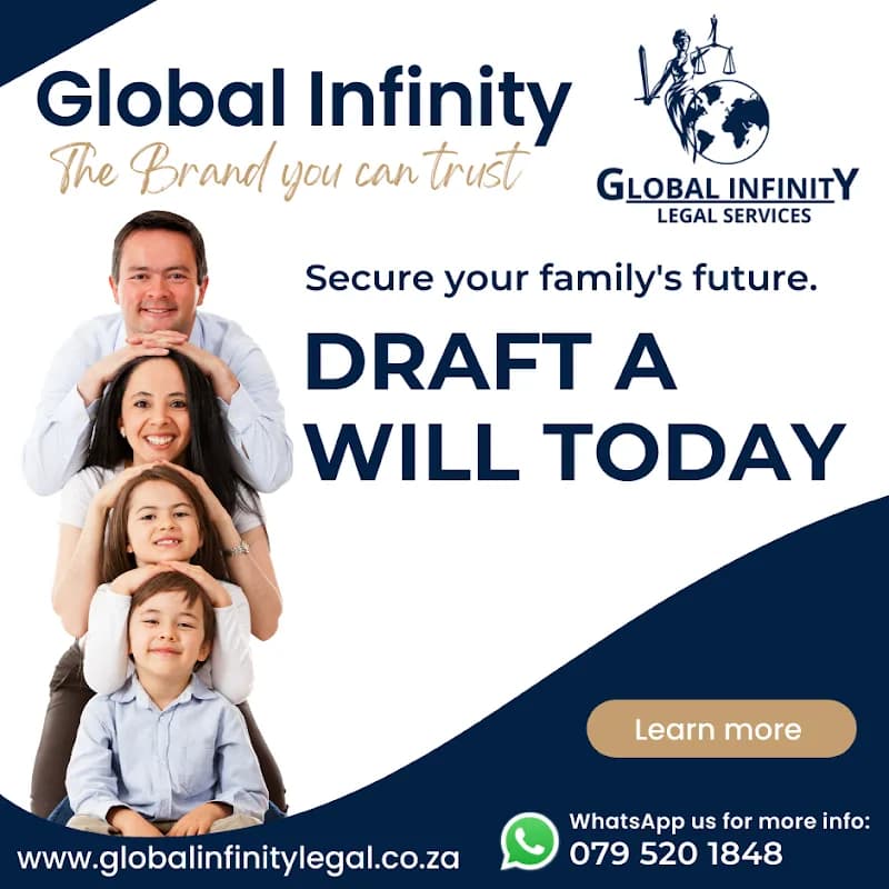 GLOBAL INFINITY LEGAL AND ESTATES in Boksburg CBD