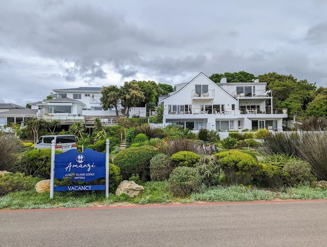 Amanzi Island Boutique Hotel in Knysna CBD