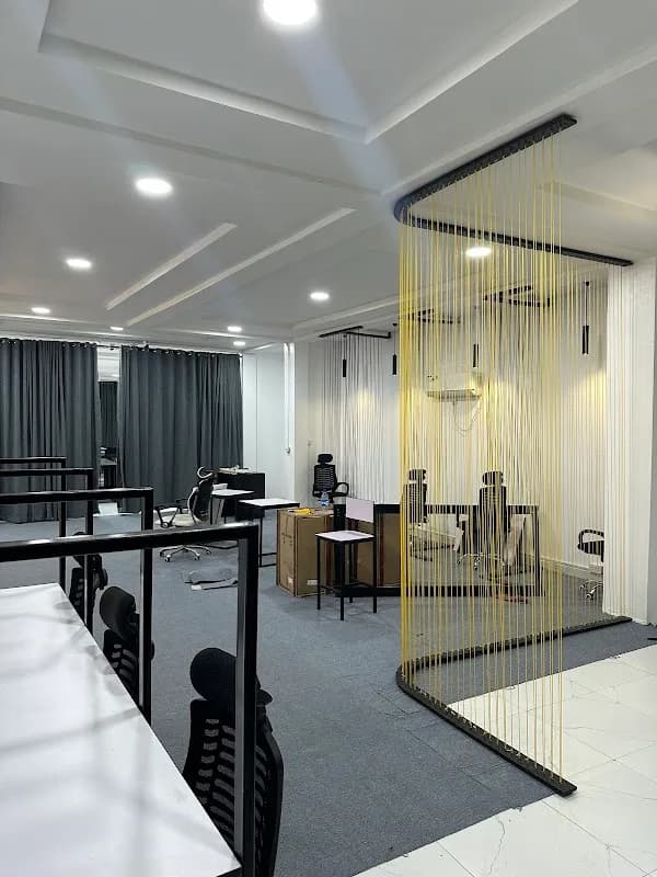 The office workspace in Victoria Island