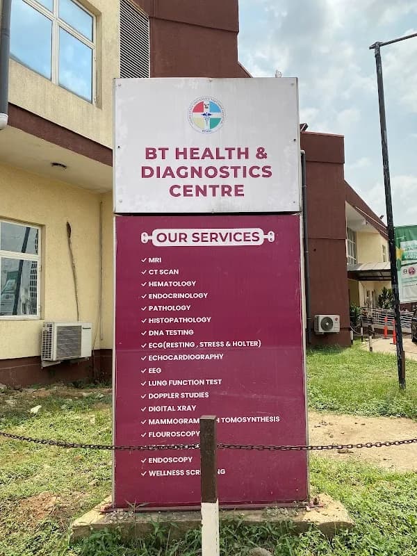 BT Health and Diagnostic Center, lagos in Agidingbi